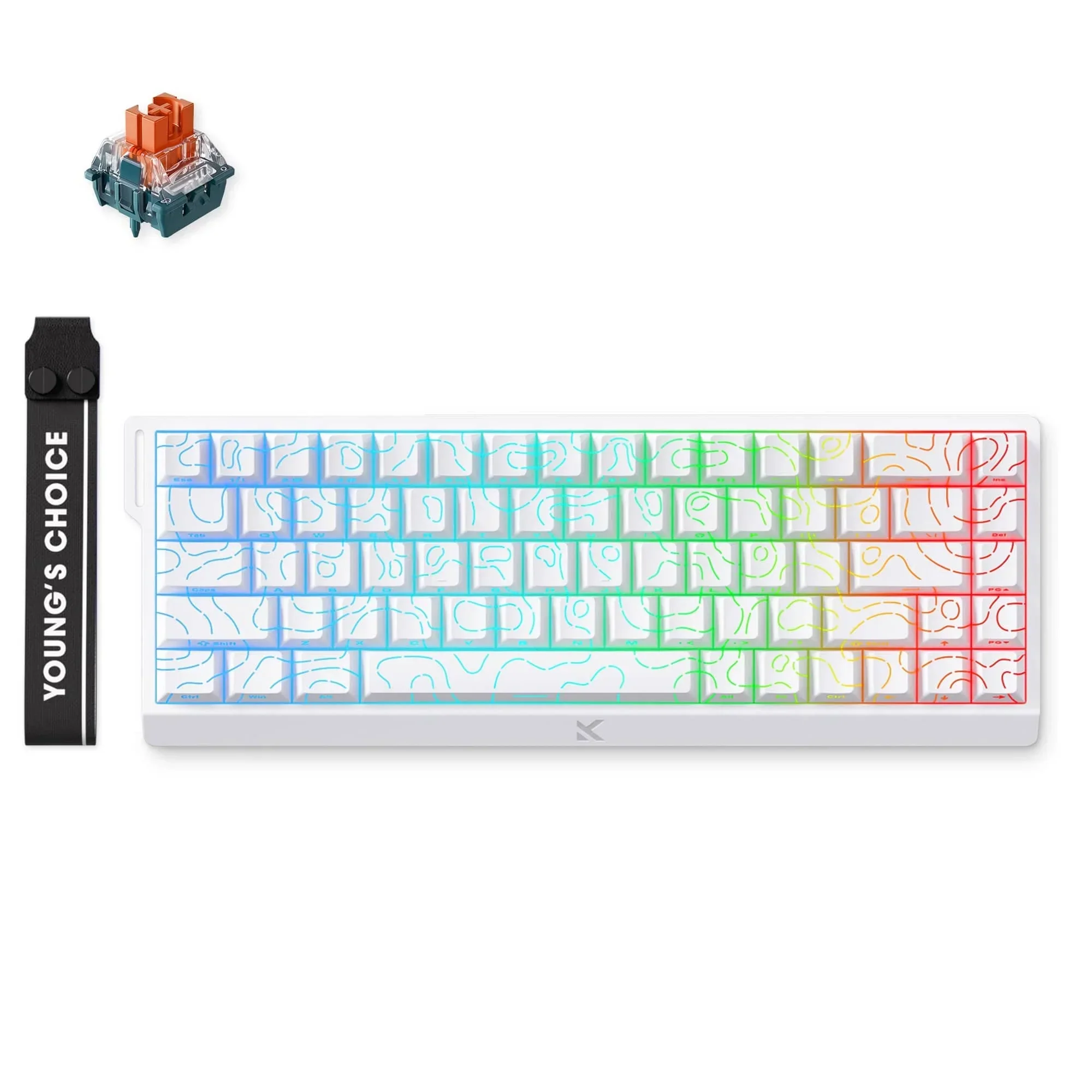 MCHOSE Ace 68 Hall Effect Magnetic Switch Gaming Keyboard - Image 22