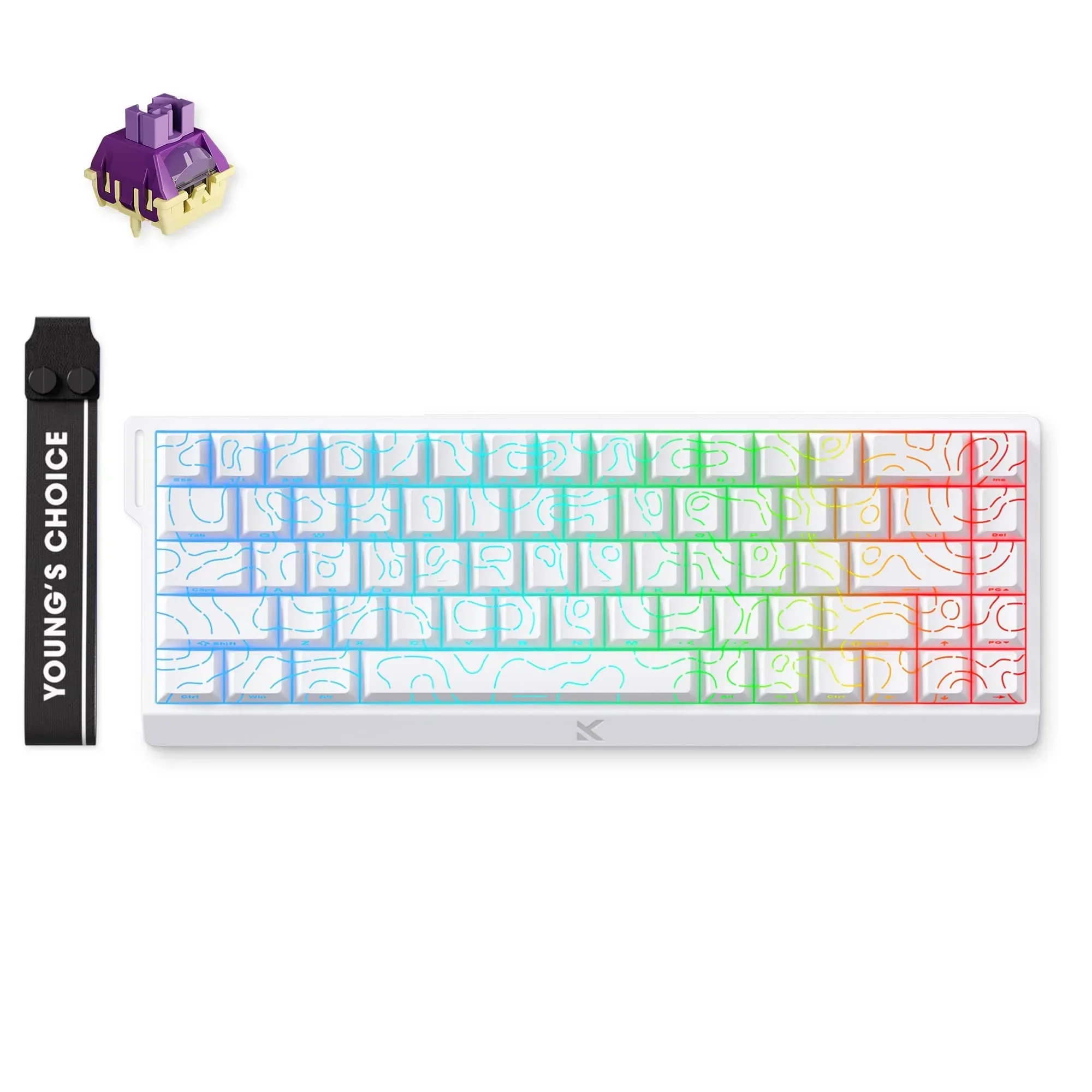 MCHOSE Ace 68 Hall Effect Magnetic Switch Gaming Keyboard - Image 24