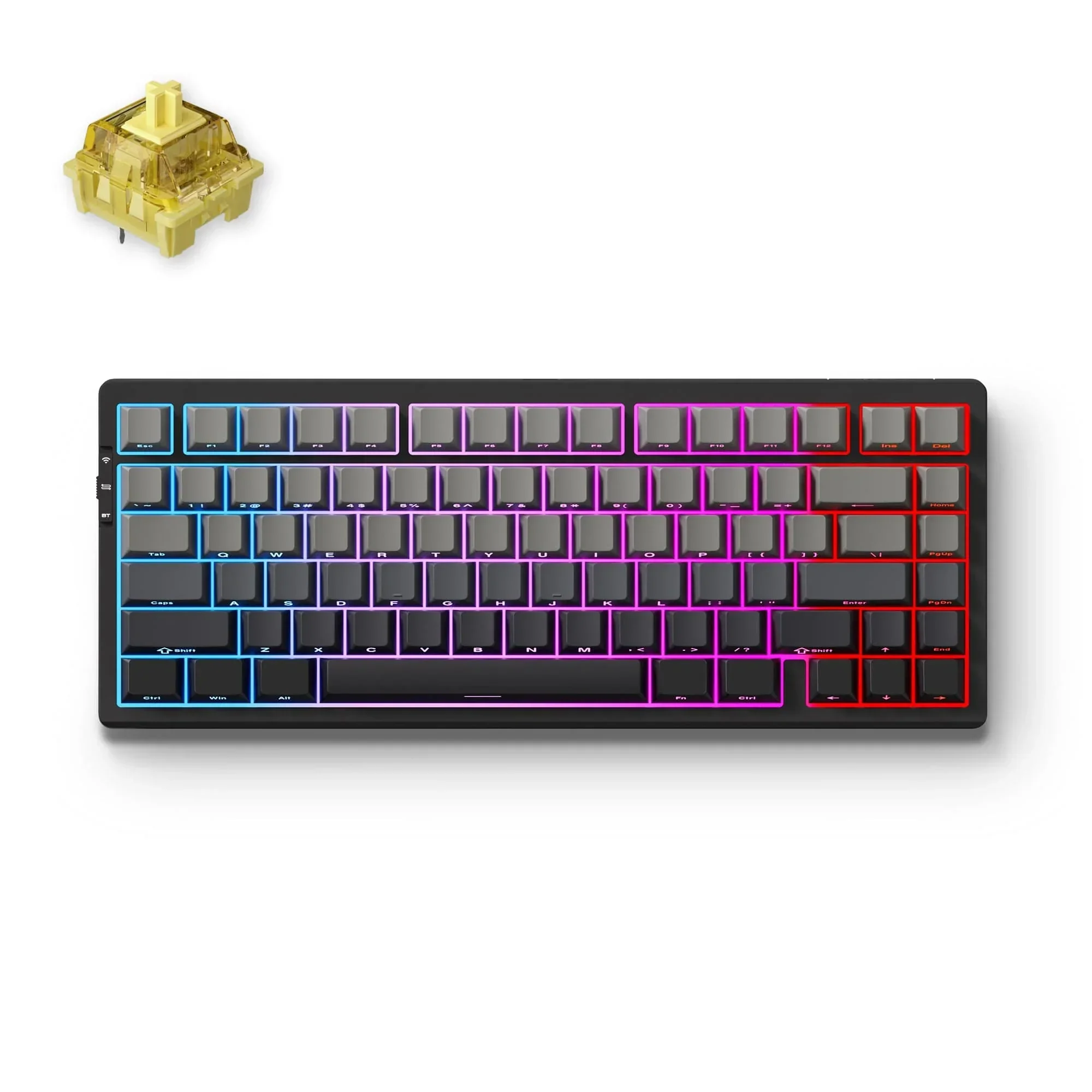 MCHOSE G75 Pro Tri-mode Gasket Structure Gaming Mechanical Keyboard - Image 14