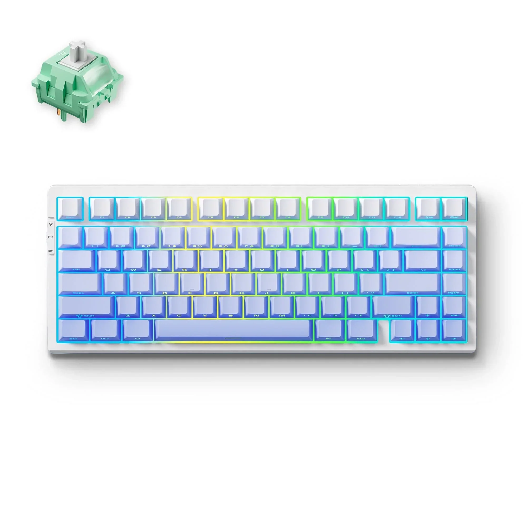 MCHOSE G75 Pro Tri-mode Gasket Structure Gaming Mechanical Keyboard - Image 24