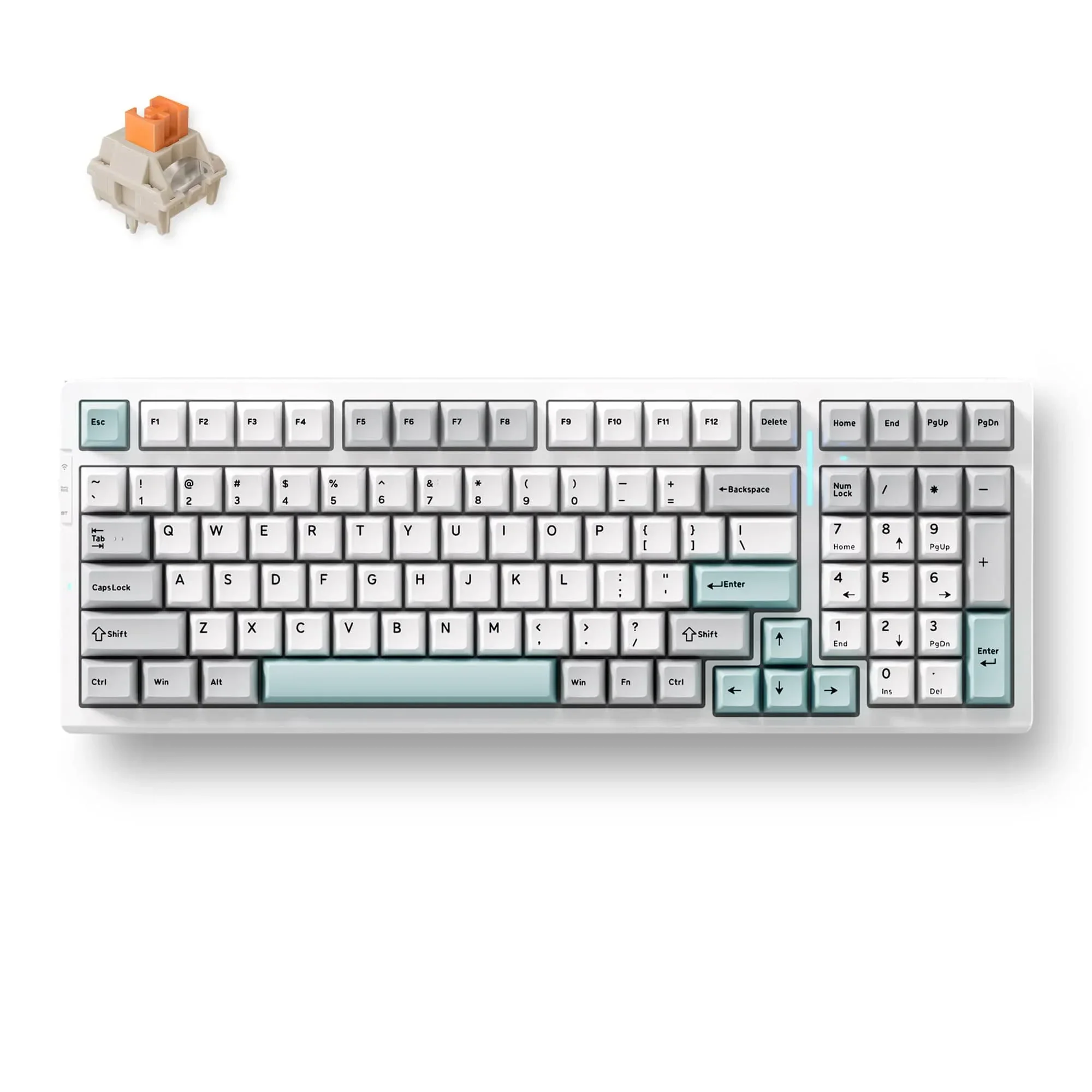 MCHOSE G98 Pro Wireless Tri-Mode Custom Mechanical Gaming Keyboard - Image 13