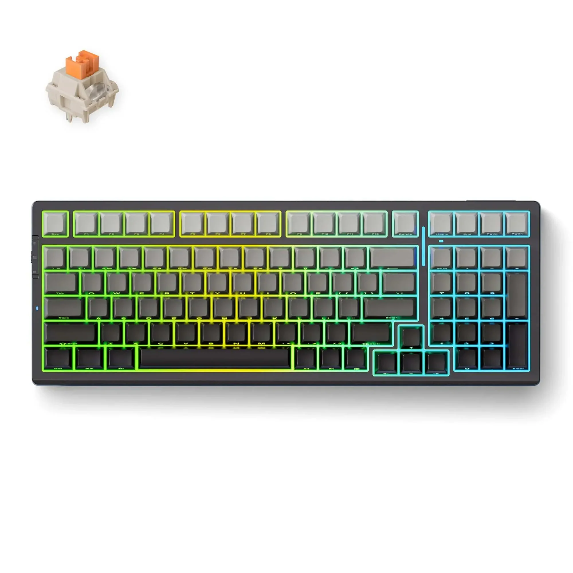 MCHOSE G98 Pro Wireless Tri-Mode Custom Mechanical Gaming Keyboard - Image 14