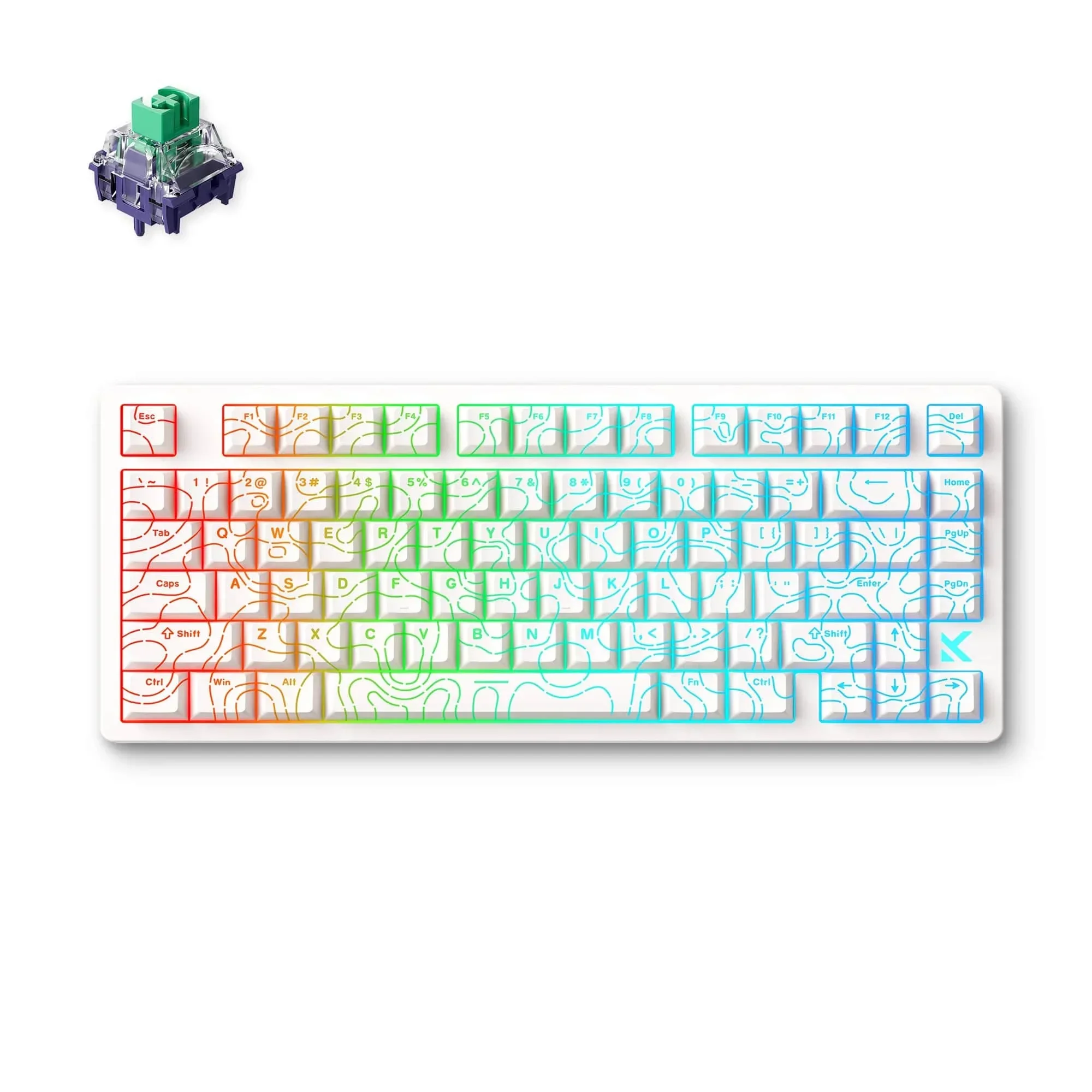 MCHOSE Jet 75 Hall Effect Magnetic Switch Gaming Keyboard - Image 10