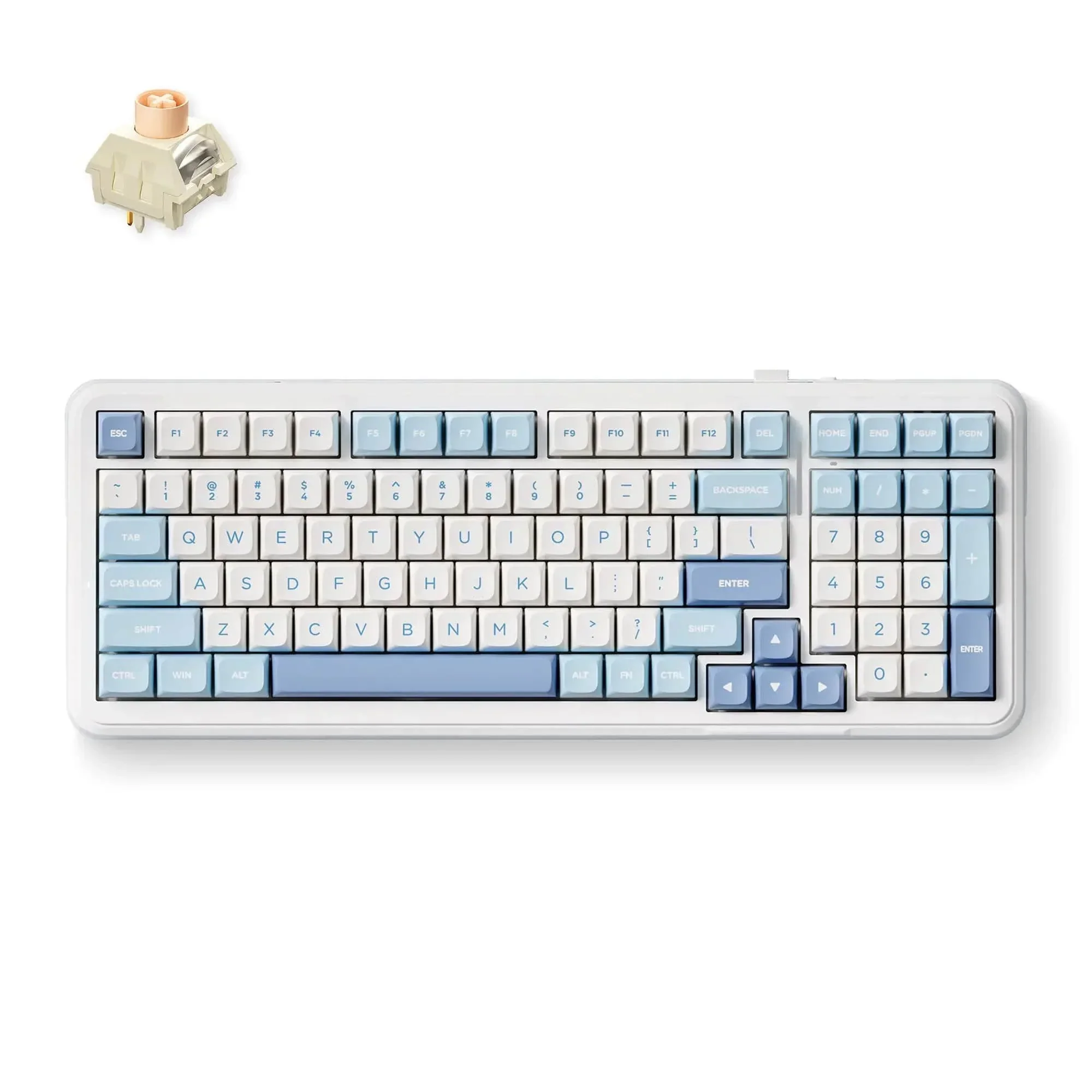 MCHOSE K99 Wireless Gasket Mount Mechanical Keyboard - Image 10