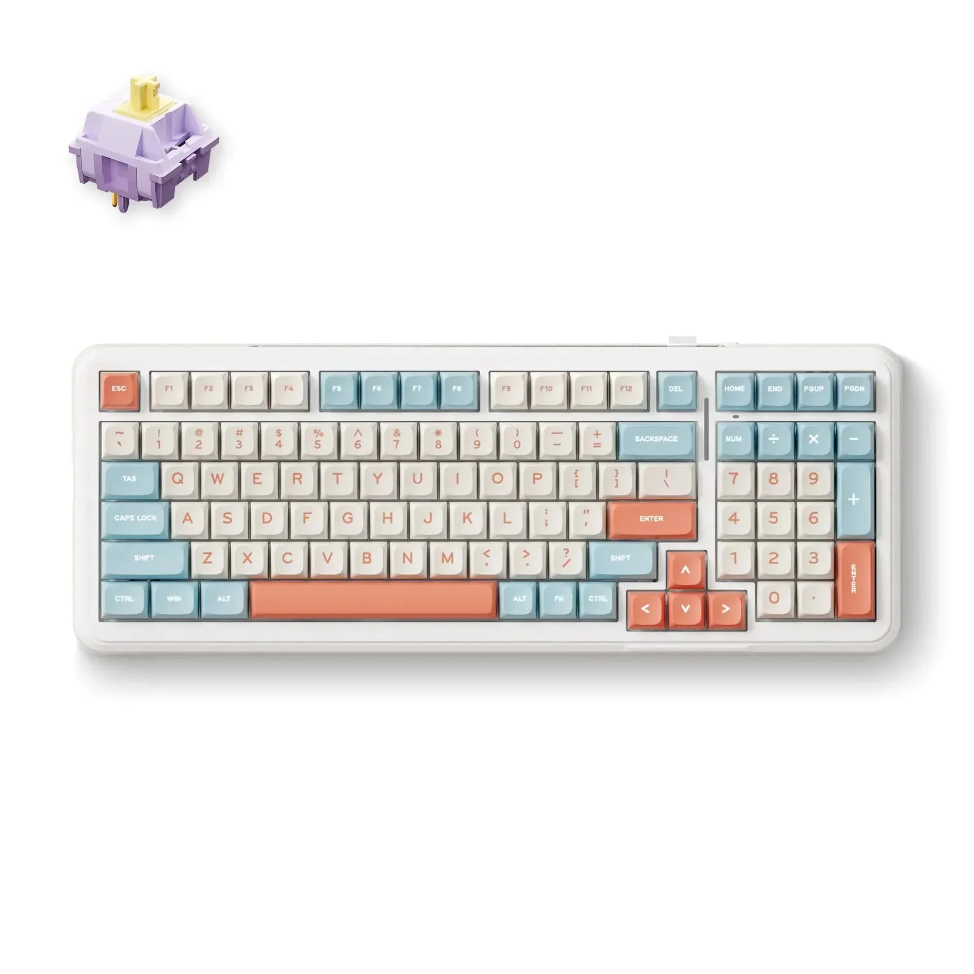 MCHOSE K99 Wireless Gasket Mount Mechanical Keyboard - Image 6