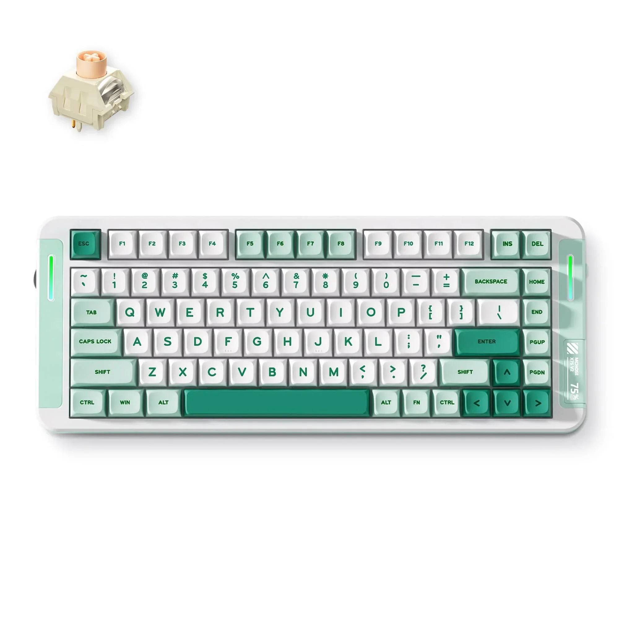 MCHOSE X75 V2 Custom Mechanical Keyboard for Office & Gaming - Image 10