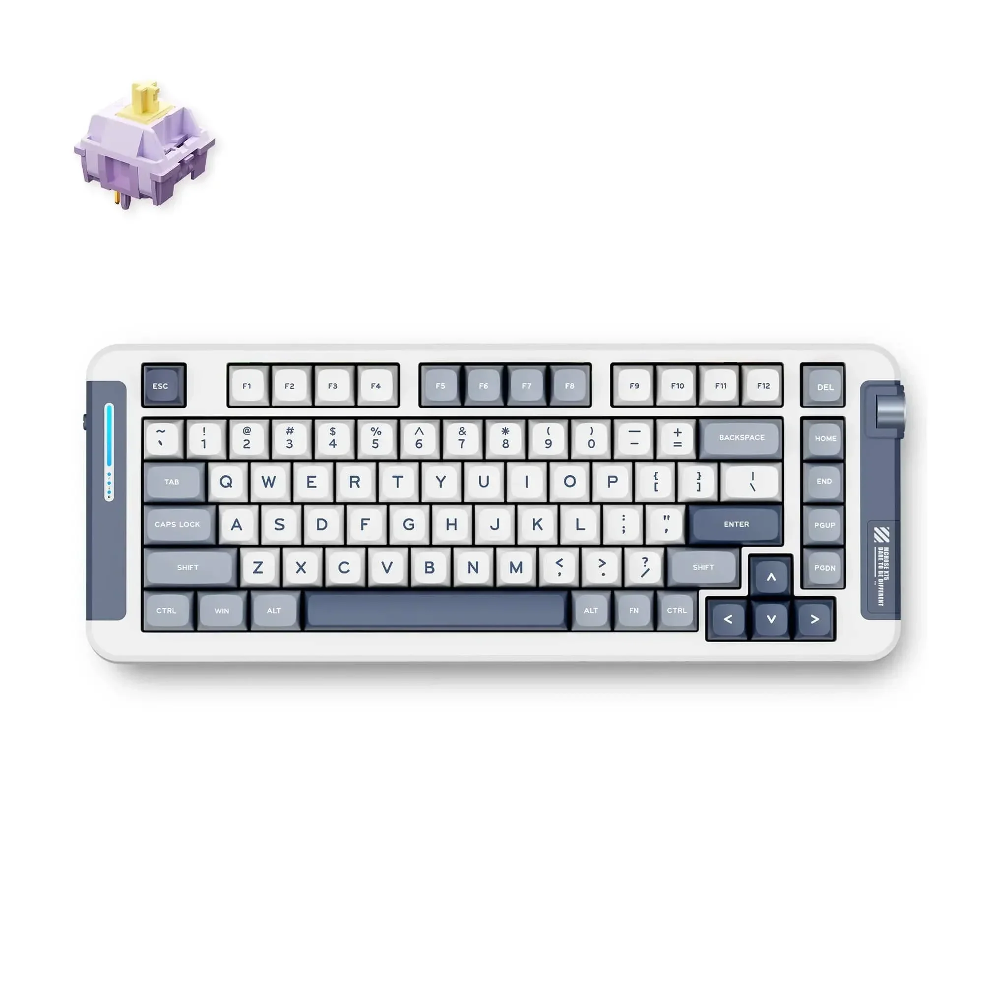 MCHOSE X75 Wireless Gasket Mount Mechanical Keyboard - Image 6