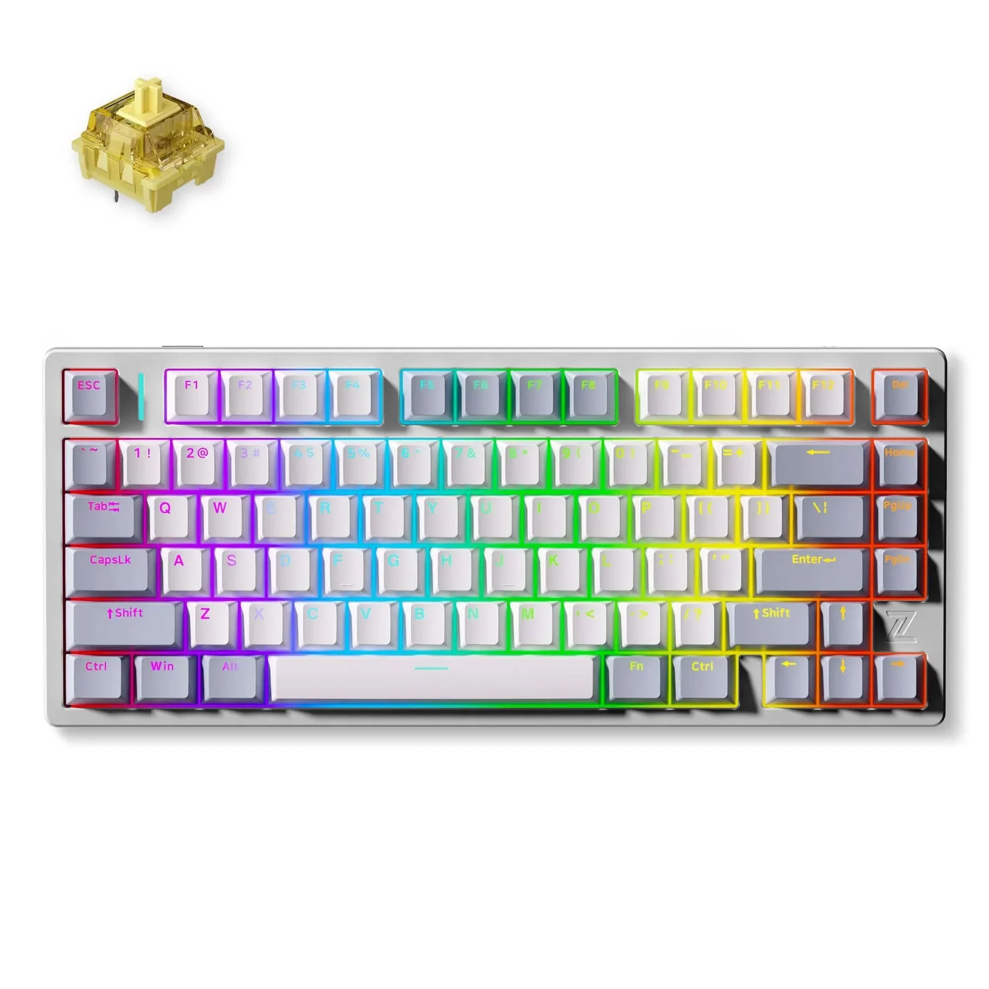 MCHOSE Z75 Metal Top Cover Mechanical Gaming Keyboard - Image 4