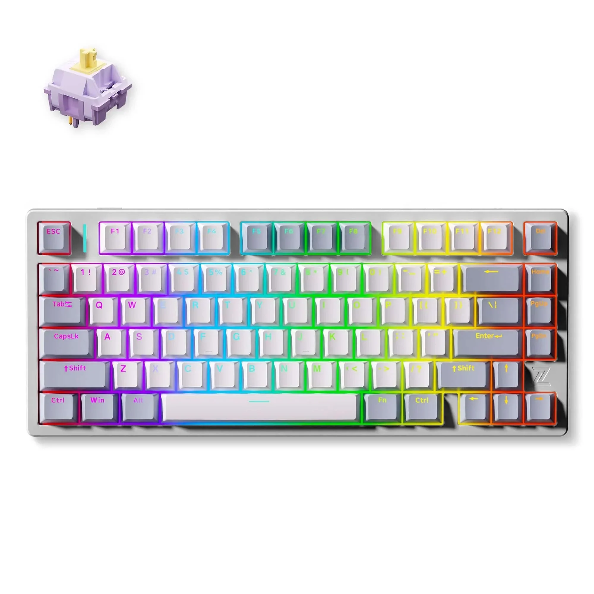 MCHOSE Z75 Metal Top Cover Mechanical Gaming Keyboard - Image 5
